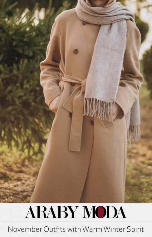 November Outfits with Warm Winter Spirit