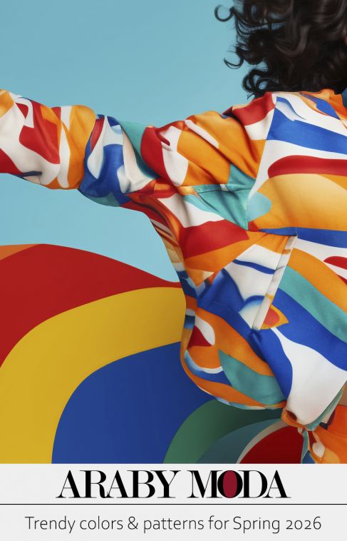 Trendy colors & patterns for spring 2026