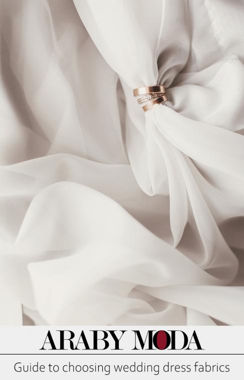 Your guide to choose wedding dress fabrics