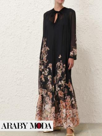 Zimmermann maxi dress with romantic floral print