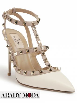 Valentino Garavani Rockstud Heel - Front View