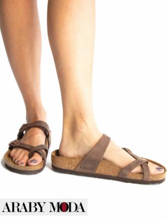 Birkenstock Mayari Birko Flor Sandal Brown