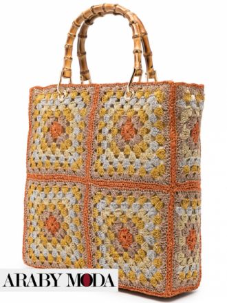 Twin-set Crochet Bag in Classic Style to Accompany All Looks