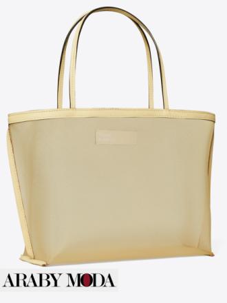 Gold Tory Burch Mesh Bag