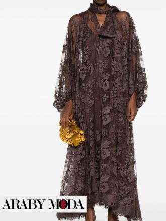 Zimmermann Lace Dress for Autumn and Winter Evenings