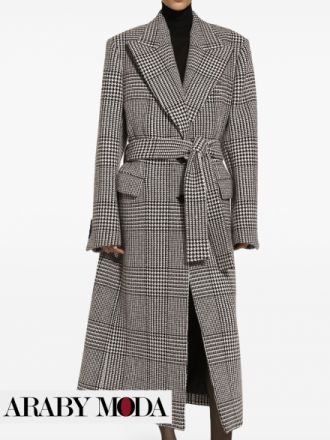 Dolce & Gabbana Classic Check Coat