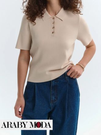 Polo shirt in calming colors is a must-have for any outfit, regardless of the season Polo shirt in calming colors is a must-have for any outfit, regardless of the season