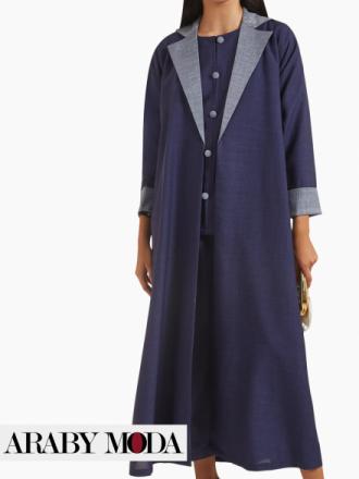 Rauaa Official Abaya Set in Navy