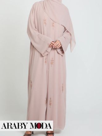 The best thing about Ramadan is the opportunity to shine in soft and elegant pink abayas The best thing about Ramadan is the opportunity to shine in soft and elegant pink abayas