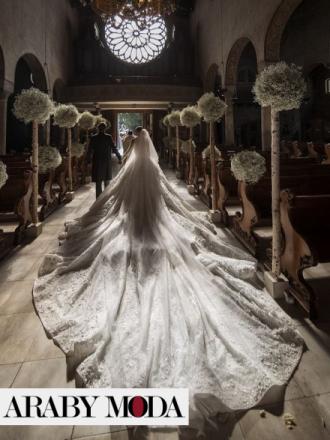 Victoria Swarovski's million-dollar wedding dress - 2