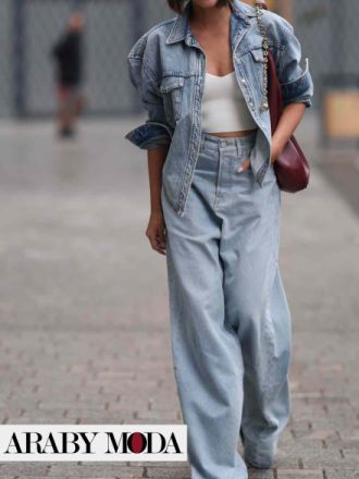 Summer casual outfit that is dominated by jeans