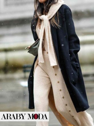 البساطة هي اساس في ملابس الشتاء متعددة الطبقات لصورة اكثر نحافة البساطة هي اساس في ملابس الشتاء متعددة الطبقات لصورة اكثر نحافة