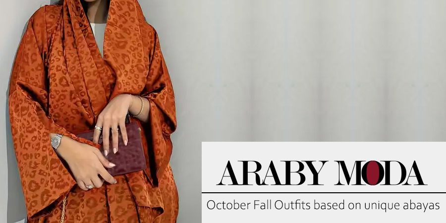 October Fall Outfits based on unique abayas