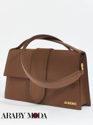 Jacquemus Le Bambinou Leather Tote Bag _ Side View