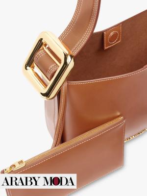 Jacquemus Le Petit Regalo Brown Bag with Inner Pouch