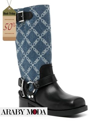 Michael Kors winter boots with trendy denim details, buy it with Black Friday Sale