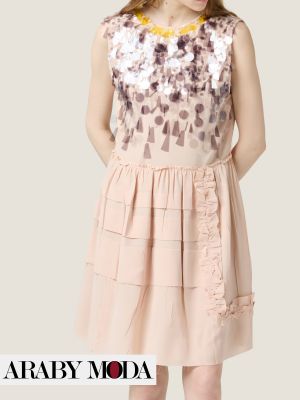 Miu Miu Can Combine All the contradictions in one elegant and unique dress