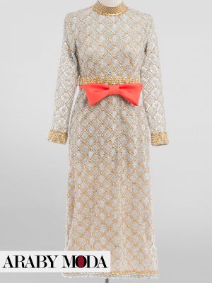 The revitalized dress from the Upcycled by Miu Miu collection
