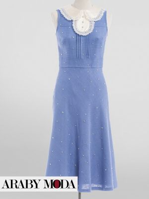 One of the exclusive Upcycled by Miu Miu collection dresses