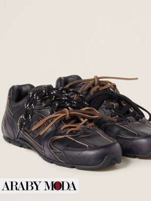 Miu Miu x New Balance 530 Leather Sneakers
