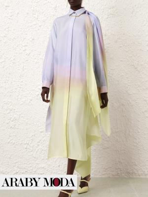 Loud summer colors in Zimmermann's dress