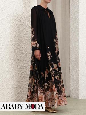 Zimmermann floral maxi dress is elegant and luxurious