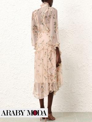 Zimmermann midi dress with iconic design - back view