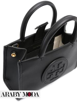 Picture of Tory Burch Ella mini tote bag pocket space