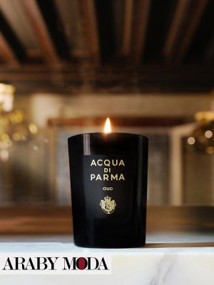 Aqua Di Parma Oud Candle for Mental Relaxation with an Oriental Scent