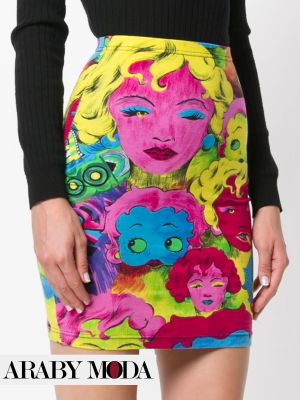 Versace Betty Boop Print Skirt A Guide to the Diversity of 90s Design