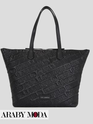 Karl Lagerfeld large tote bag