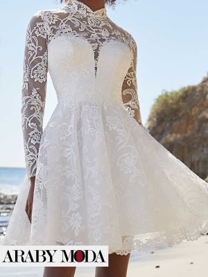 White bachelorette dress with lots of embellishments