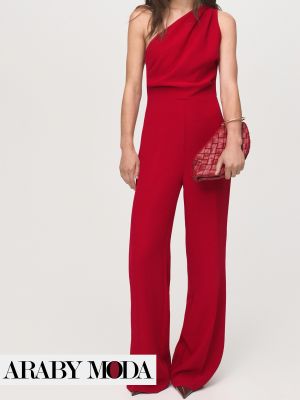 اوتفيت عيد الحب بستايل مونوكروم احمر راقي وجذاب