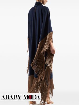 Taller Marmo Kaftan with Golden Tassels - Winter Evening Dresses