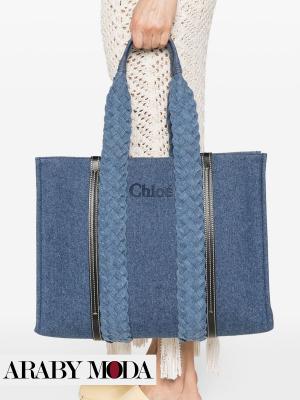 Chloe Woody Jeans Bag - easy to coordinate with all summer clothes