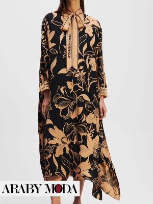 Karl Lagerfeld floral-printed kaftan adds luxury to Ramadan looks