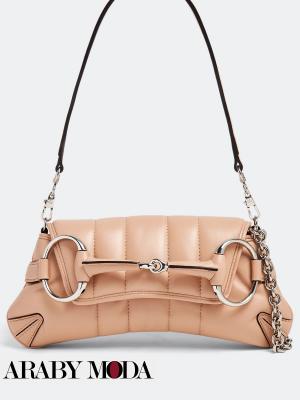 Gucci Horsebit shoulder bag with special color