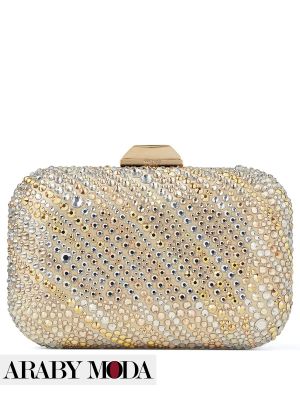 Jimmy Choo Cloud clutch for a luxurious and luxurious image