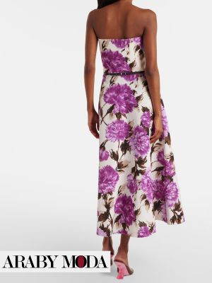 Add bold touch to your November outfit with Max Mara floral print dress Add bold touch to your November outfit with Max Mara floral print dress