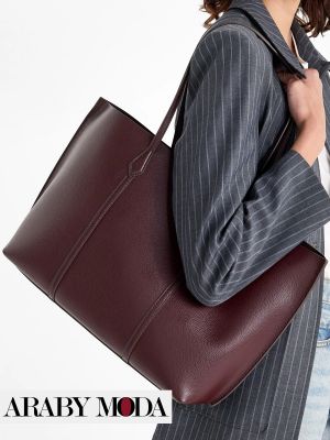 شنطة توري بورش جلدية باللون العناية وانيقة لاوتفيت رمضان
