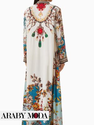 Flower Prints with Jewels on Rajdeep Ranawat Kaftan Confirms That It Is an Authentic Ramadan Choice