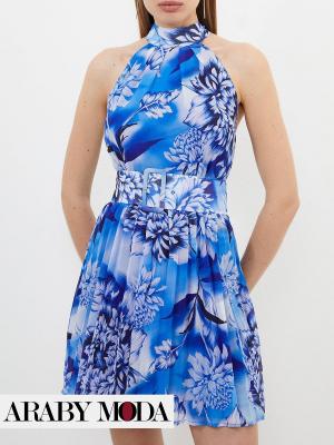 Karen Millen floral print mini dress