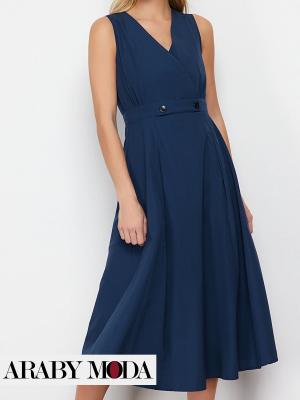 Trendyol dark blue dress - new collection