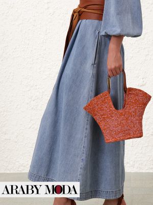 Zimmermann Goldentime Small Raffia Bag - Summer Fashion Trend